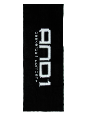 AND1 NEW LOGO TOWEL BLACK