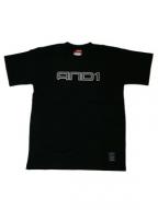 AND1 DYER SS TEE BLACK