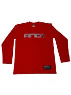 AND1 DELROY LS TEE RED